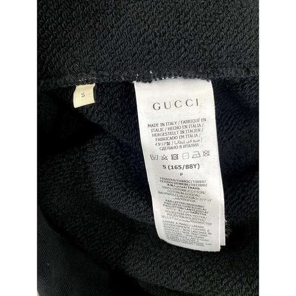 GUCCI Sweatshirt Hollywood Forever Hooded Sweater Oversized Hoodie Small - Picture 8 of 12